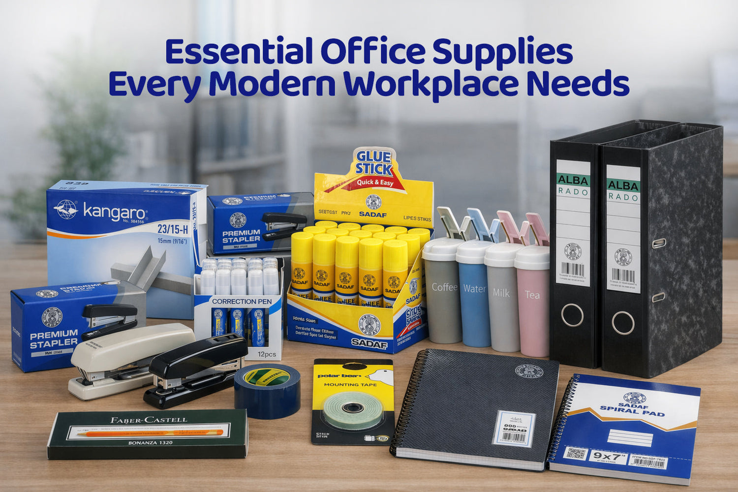 Essential Office Supplies Every Modern Workplace Needs