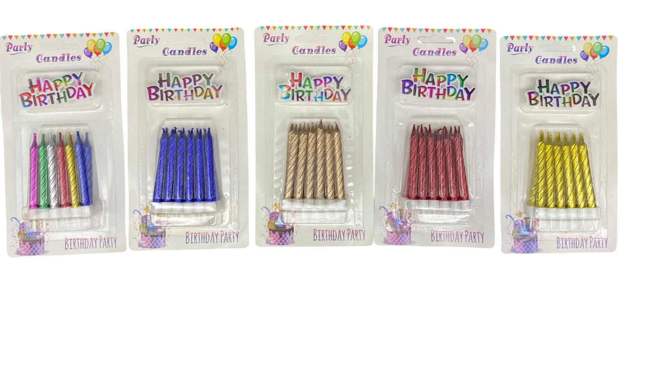 Birthday Candles – Pack of 12