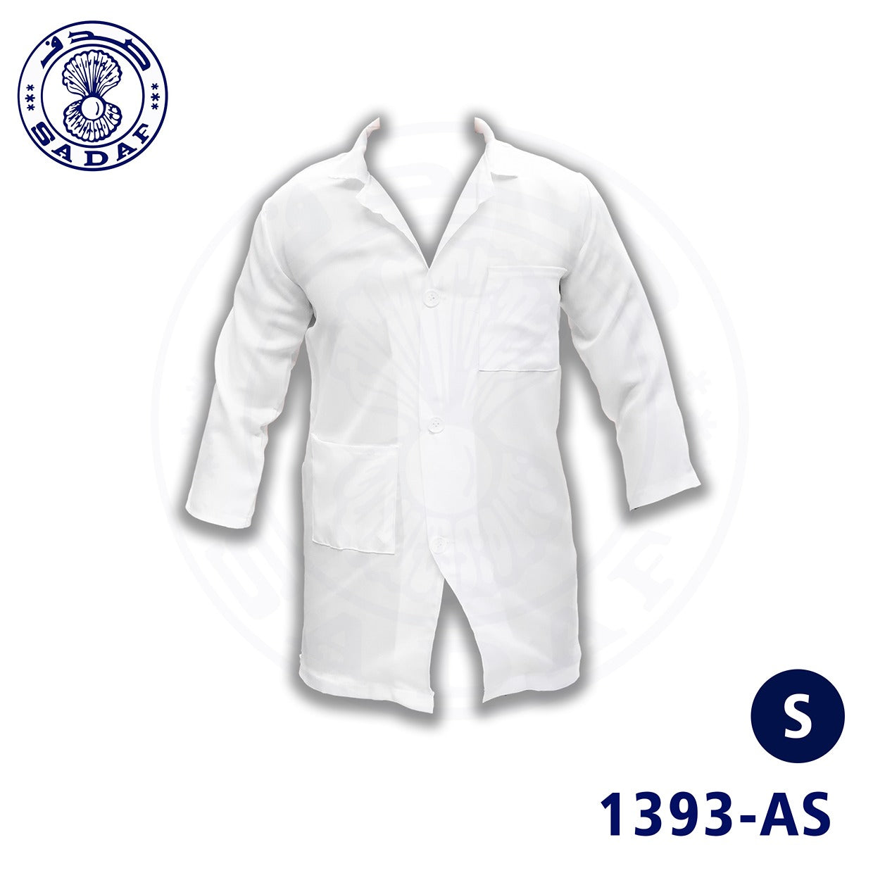 Sadaf White Coat Adult S Pvc Box.