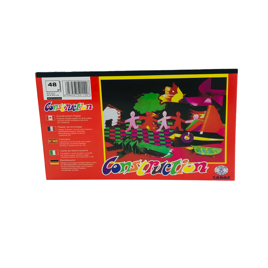 Sadaf Construction Book 9x12 – 48 Sheets (Model PD-174)