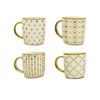 CERAMIC CUP GOLD LINE