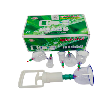CUPPING THERAPY 6PC W/O MAGNET