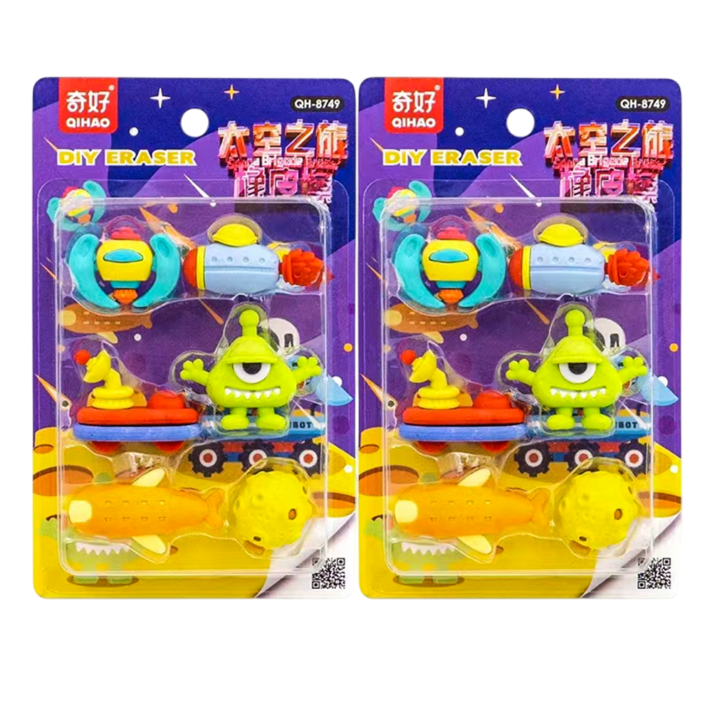 qh-8749-eraser-6pcs-card-pack-soft-clean