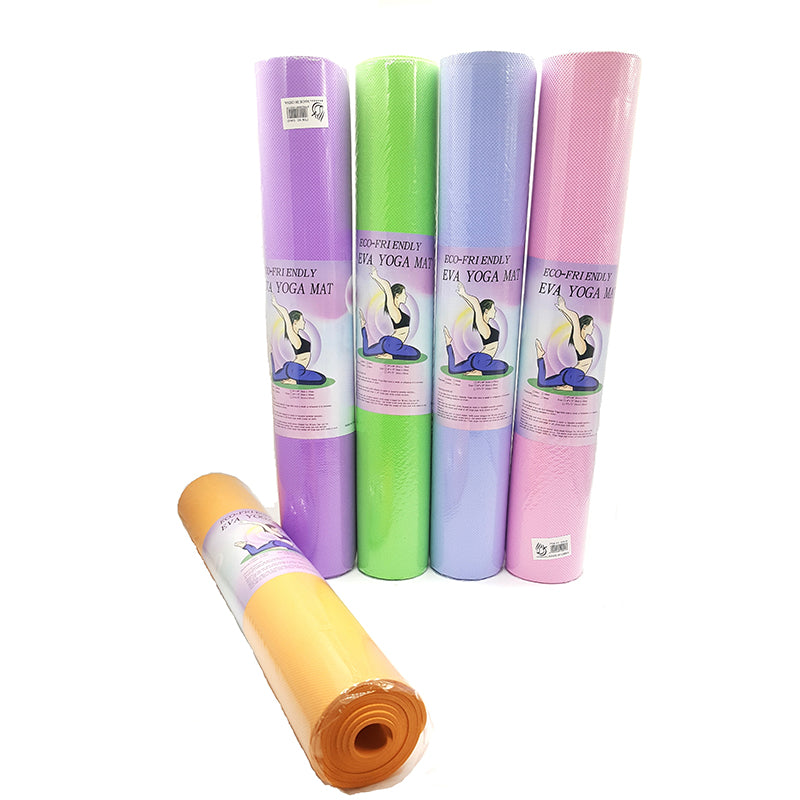 EVA Yoga Mat – 4mm Thickness, 61cm x 173cm