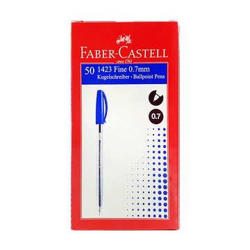 Faber-Castell 1423 Ball Pen 0.7Mm Box Of 50Pc