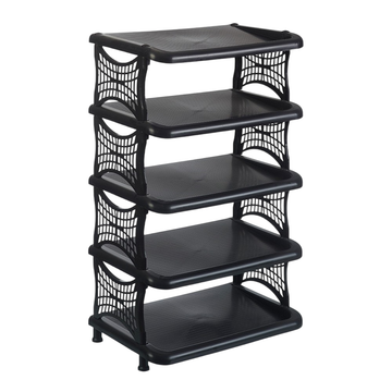 MURAT BLACK SHOE RACK