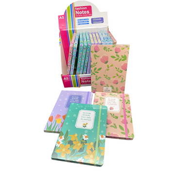 NOTEBOOK W/STRAP A5 80'S (1x16)