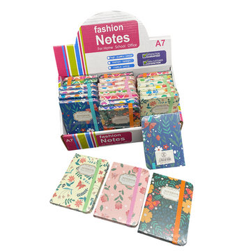 NOTEBOOK W/STRAP A7 80'S (1x24)