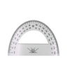 Plastic Ruler with Protractor – Medium Size Measuring Tool