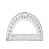 Plastic Ruler with Protractor – Large Size Measuring Tool