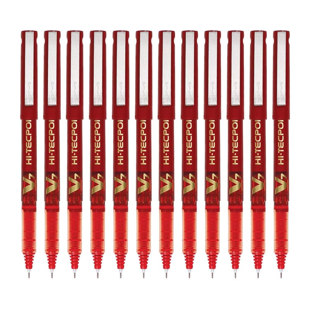 Pilot BX-V5 Hi-Tecpoint Roller Ball 0.7mm, 12Pieces