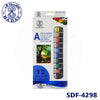 Sadaf Acrylic Colour 12col/Pkt 12ml
