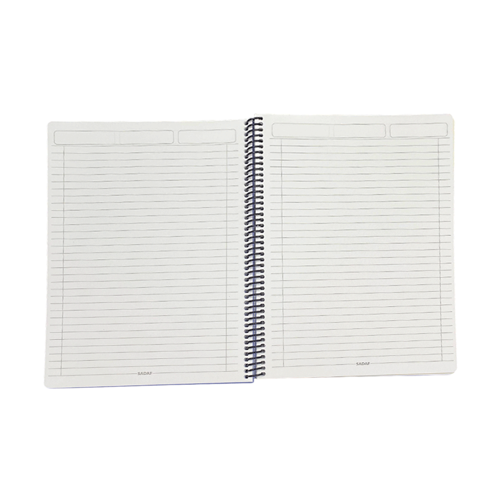 Sadaf 3 Subject A4 Notebook – 120 Sheets, 70gsm