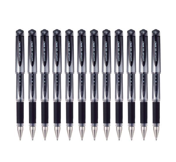 قلم جل يوني بول UM-153S بقطر 1.0 مم، 12 قلمًا