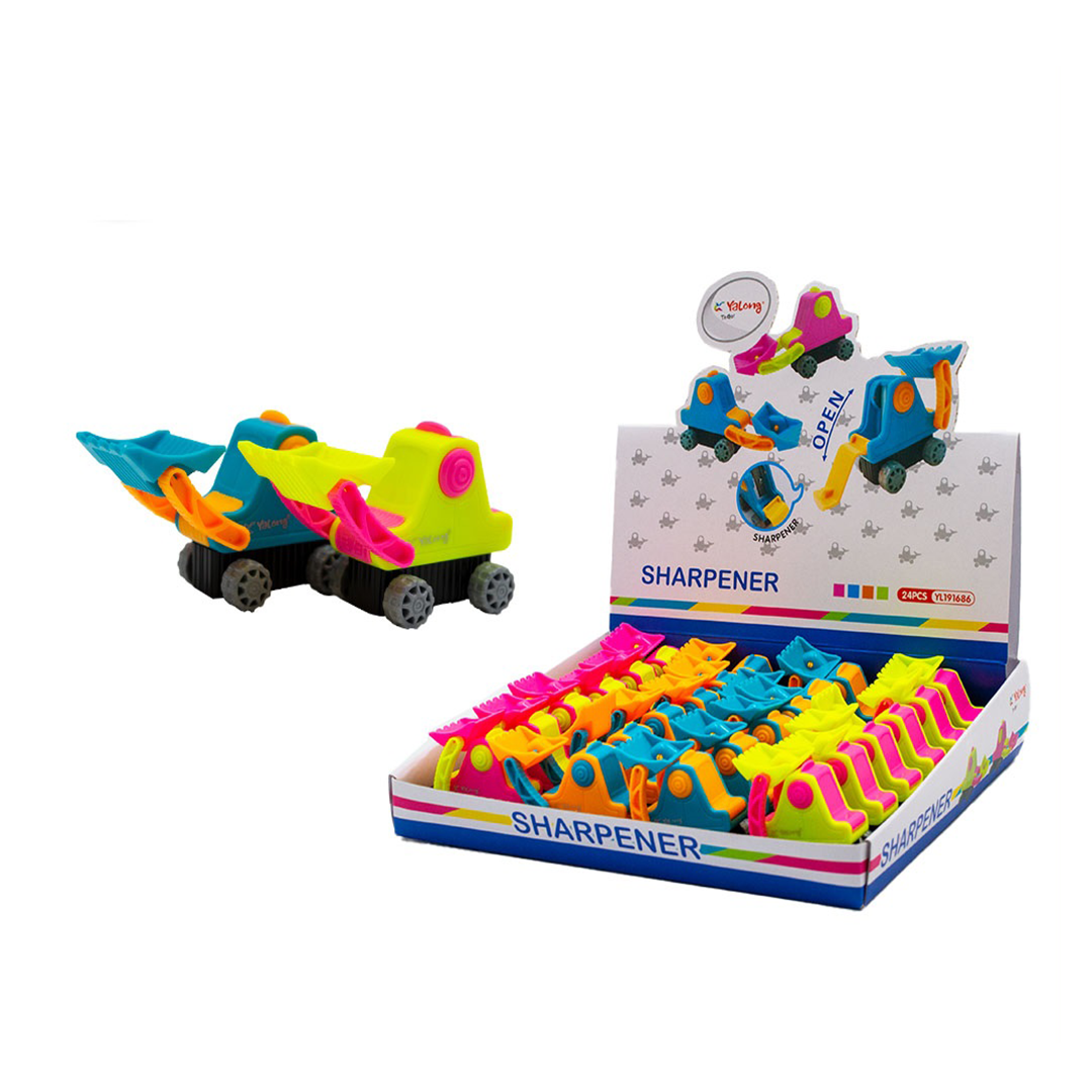 Yalong Crane Pencil Sharpener – 24 Pieces per Box