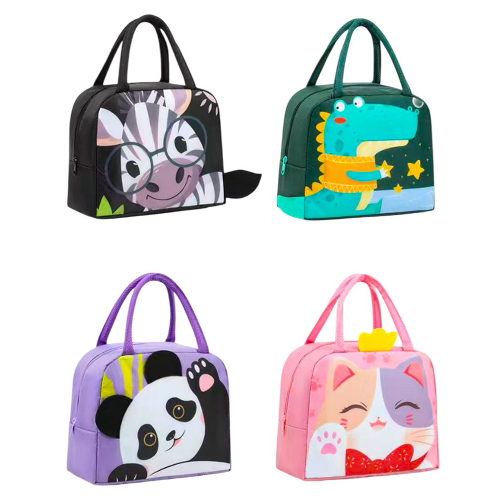 حقيبة غداء متعددة الألوان