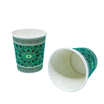 Disposable paper cups, 6 oz size, pack of 50 for hot or cold drinks