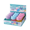 Keyroad 2-Hole Plastic Sharpener – 12pcs Pastel Display Box (KR972408)