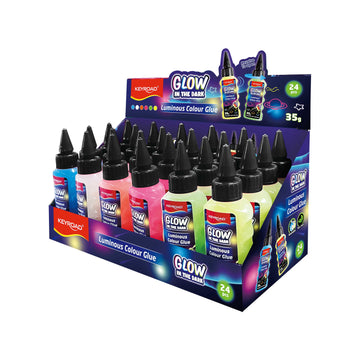 Keyroad 35g Luminous Color Glue for Kids – 24pcs Display Box (KR973292)