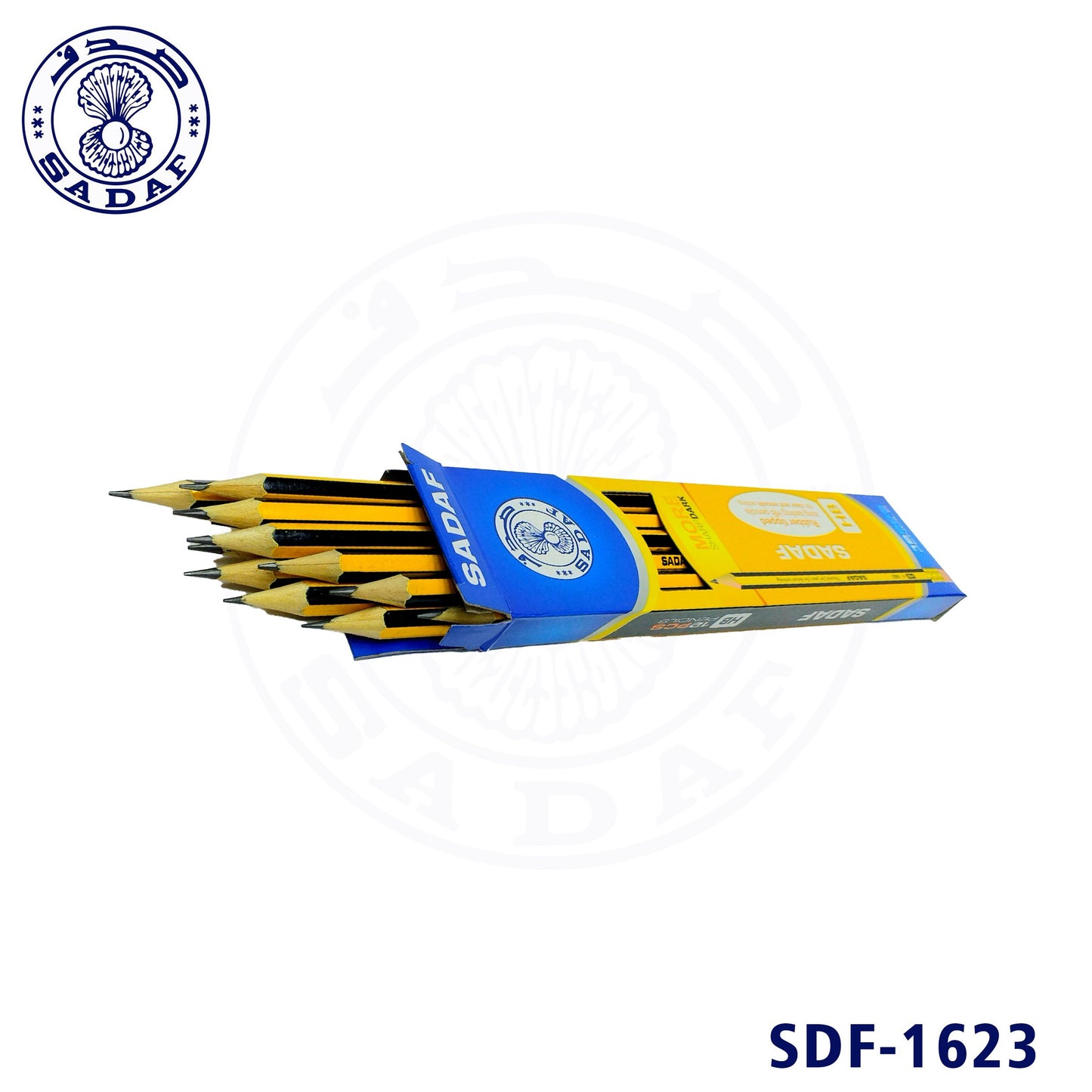 sadaf-1623-pencil-more-sharp-dark-yellow