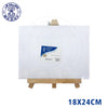 Sadaf Canvas Board with Easel 18x24cm – 280 GSM – SDF1824-S