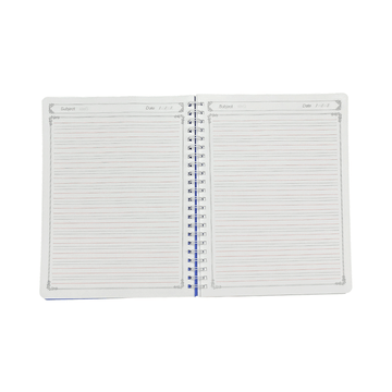 SADAF A4 Dark Cover Notebook – Four Line Pages, 70gsm, 100 Sheets – UAE