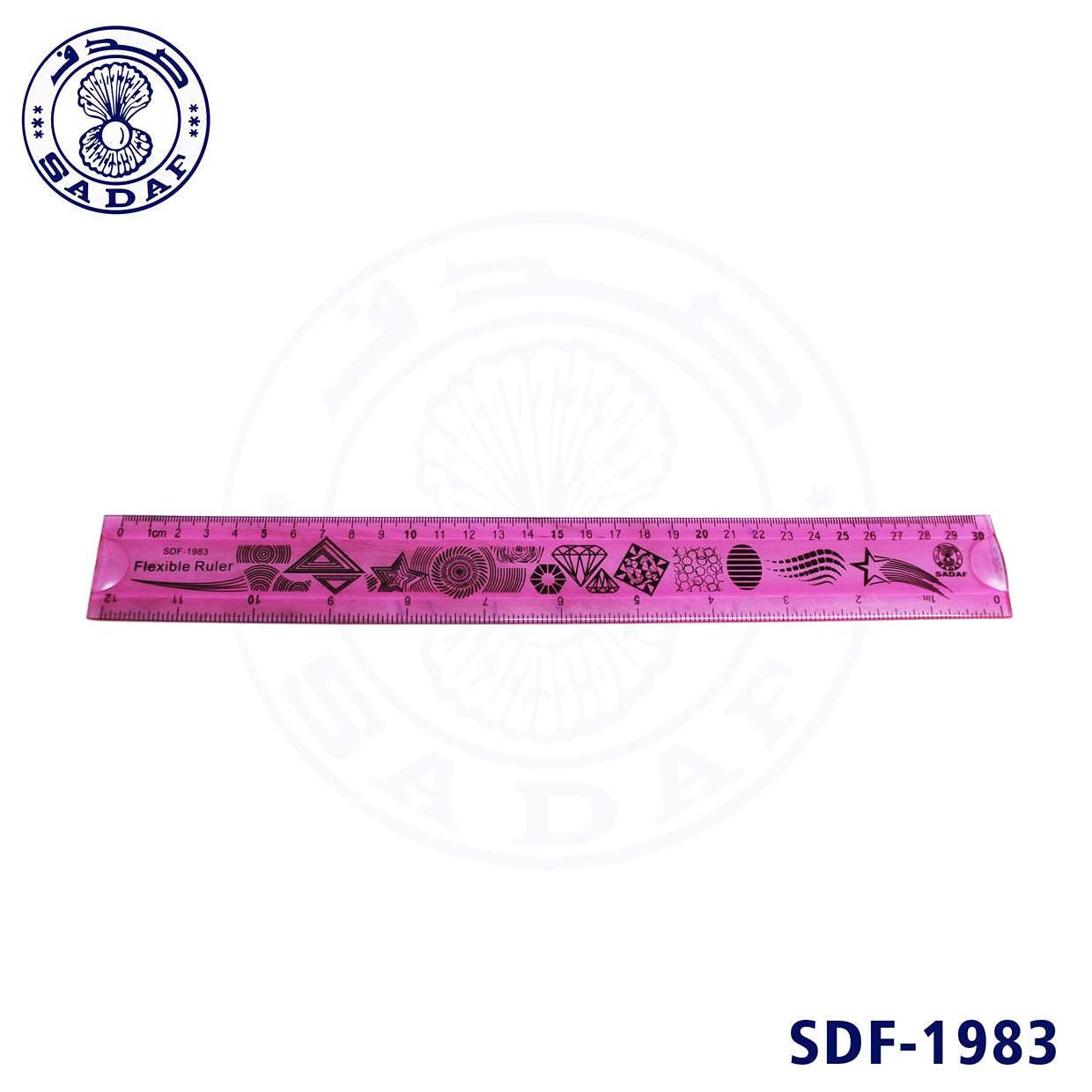 sadaf-flexible-ruler-30cm-24pcs-box-pd-82