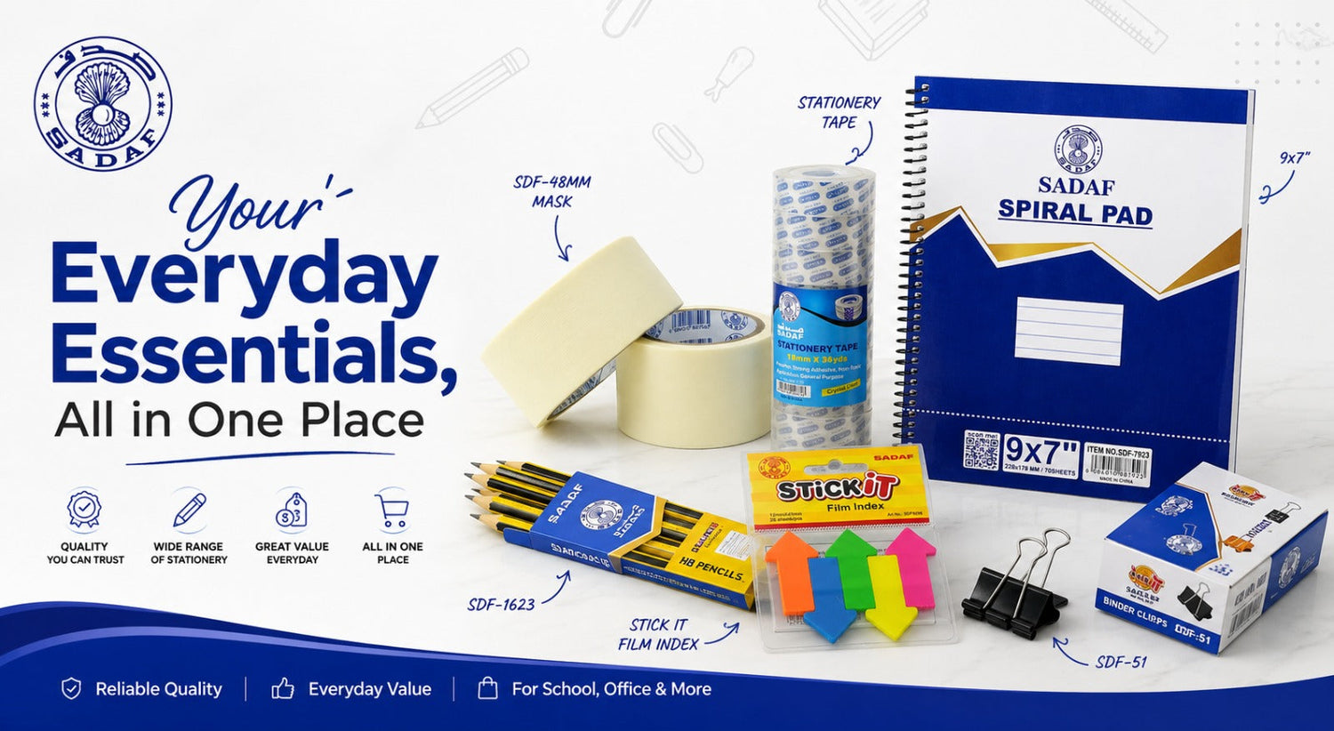 Your Everyday Essentials, All in One Place – Trusted Stationery Suppliers in UAE