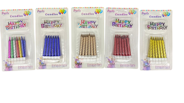 Birthday Candles – Pack of 12