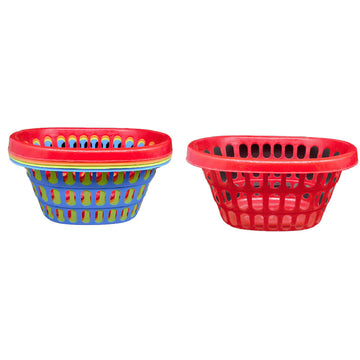 Ratan Oval Laundry Basket