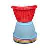 Aristo-Kajol Large Plastic Basket – Heavy-Duty Storage