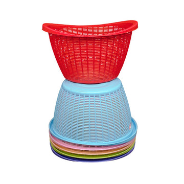 Aristo-Kajol Large Plastic Basket – Heavy-Duty Storage