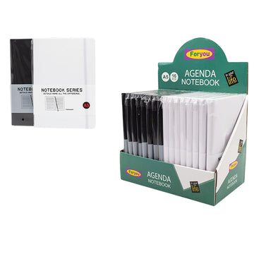 A5 Notebook with Strap, 80 Sheets – 16pcs/Box
