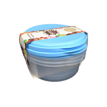 Plastic Fresh Box Set – 3 Pieces Airtight Food Containers
