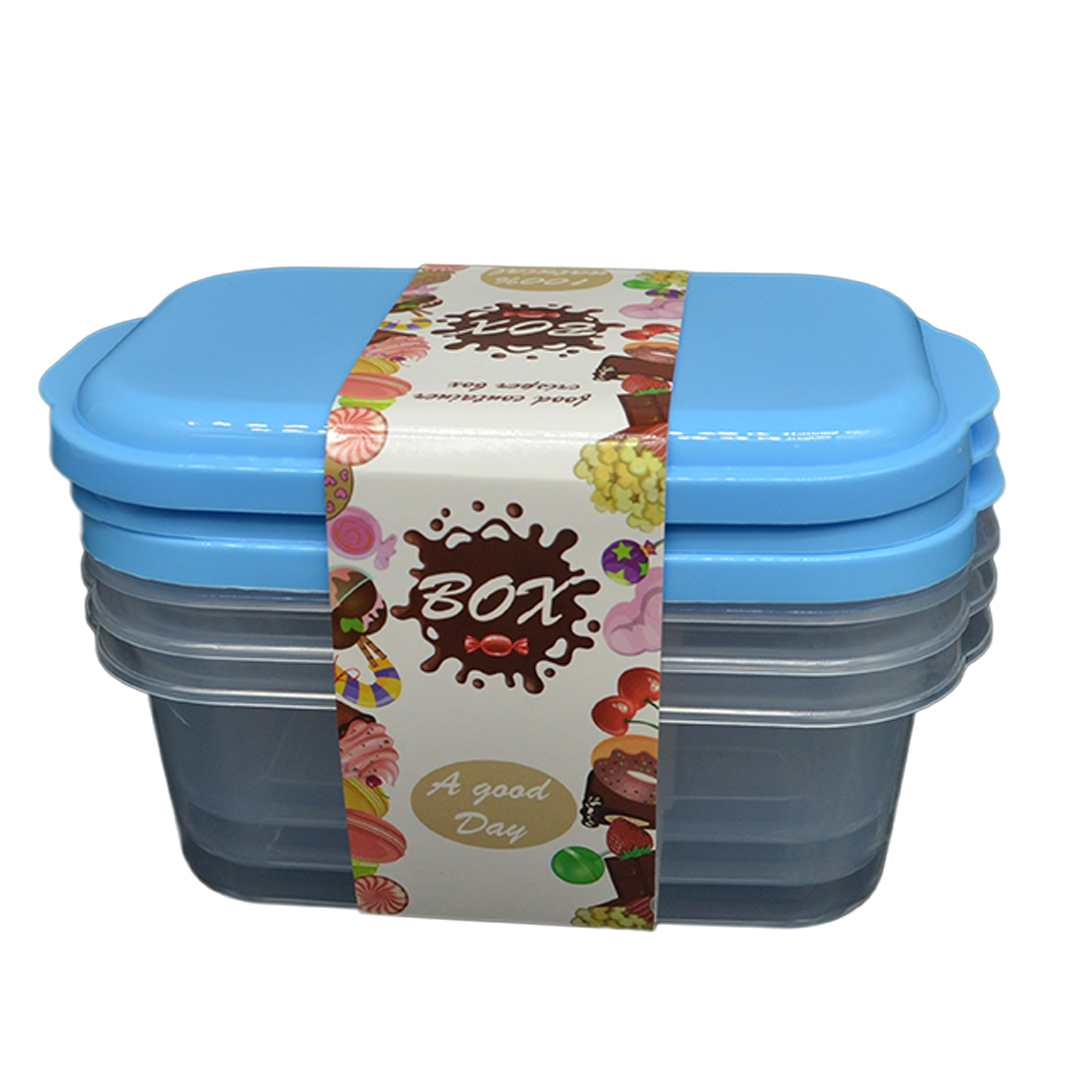 Plastic Fresh Box – 3 Pieces Set