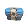 Plastic Fresh Box 3-Piece Set – Airtight Food Storage Containers