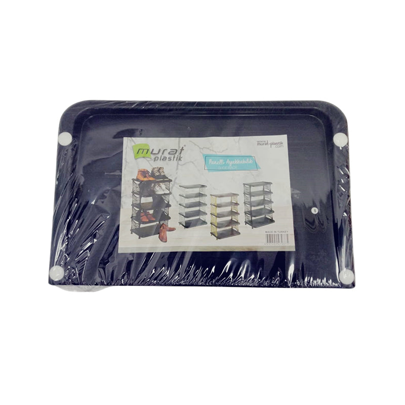 MURAT BLACK SHOE RACK ( PLASTIC )