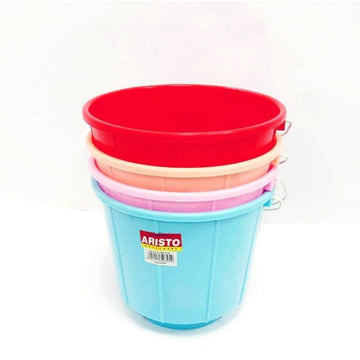 Aristo Deluxe 5-Liter Plastic Bucket – Heavy-Duty Storage