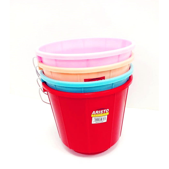 Aristo Deluxe 7-Liter Plastic Bucket – Heavy-Duty Storage