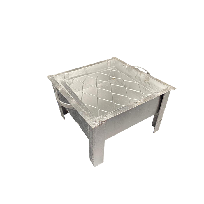 BBQ STAND WITH GRILL 20X20CM