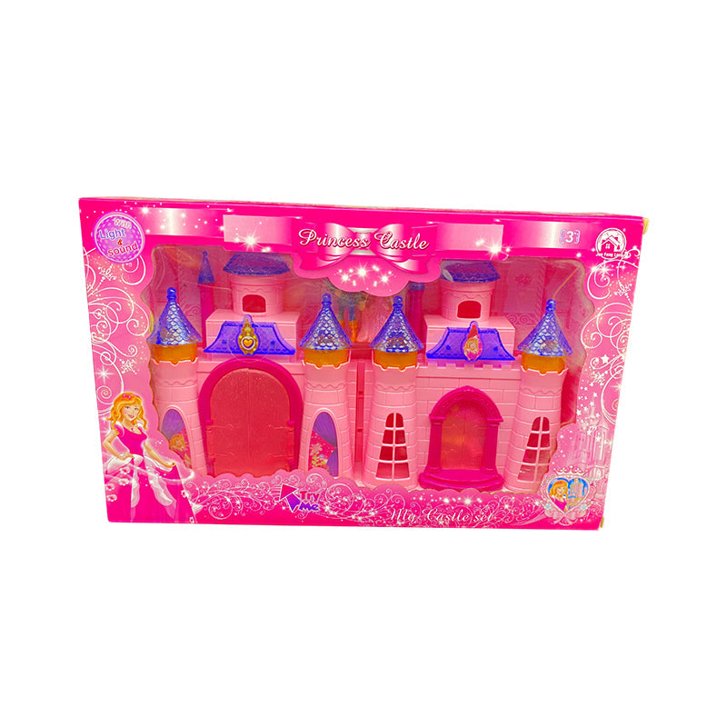 TOY DRM HUS WITH MSC LGT SET PRNCS CASTLE