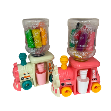 clay-mix-colour-train-shape-for-kids-craft