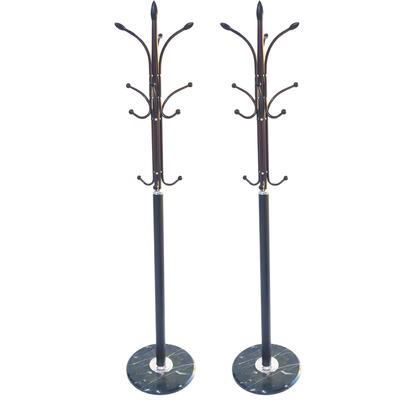COAT HANGER MIX PATTERN W/ONE MARBLE BASE