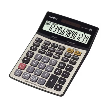 آلة حاسبة مالية كاسيو Dj-220D Plus، 12 رقمًا