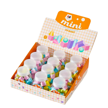 Mini Eraser – Geometric Shapes