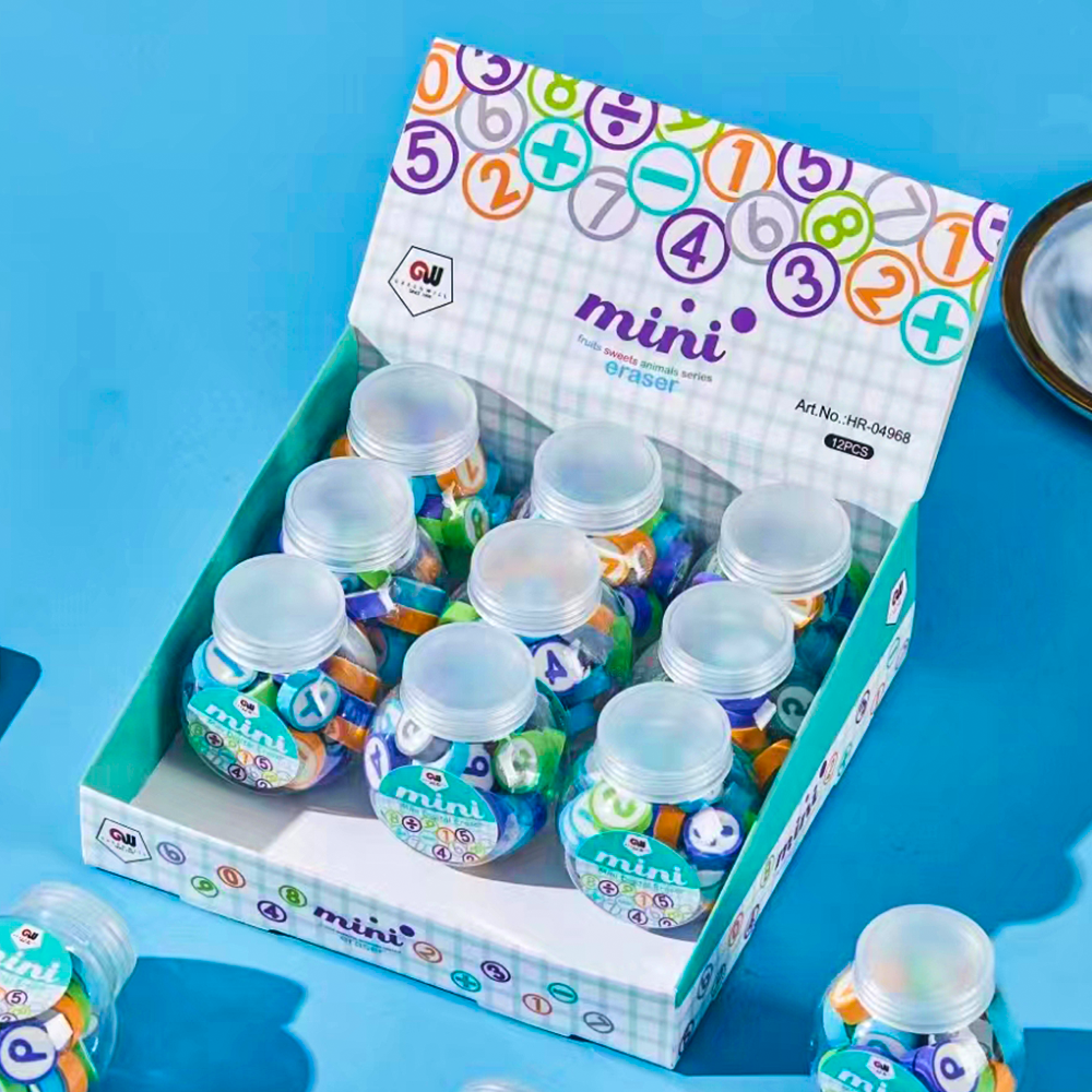 Mini Eraser – Numbers & Symbols