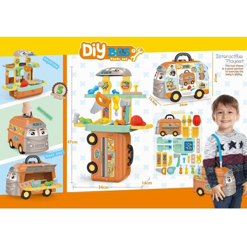 FIVE IN ONE TOOL BUS SET – Shakeel Ahmed Stationery