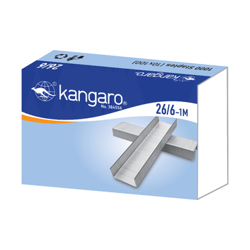KANGARO STAPLER PIN 26/6-1000 (BOX/20PKT)