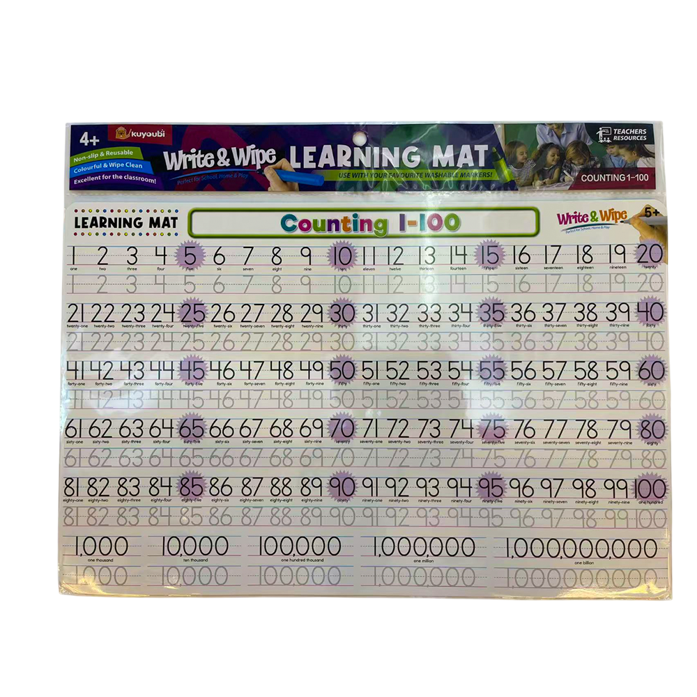 Learning Mat A3 | Assorted Educational Mats for Kids – Shakeel Ahmed ...