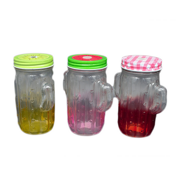 Glass Mug with Straw